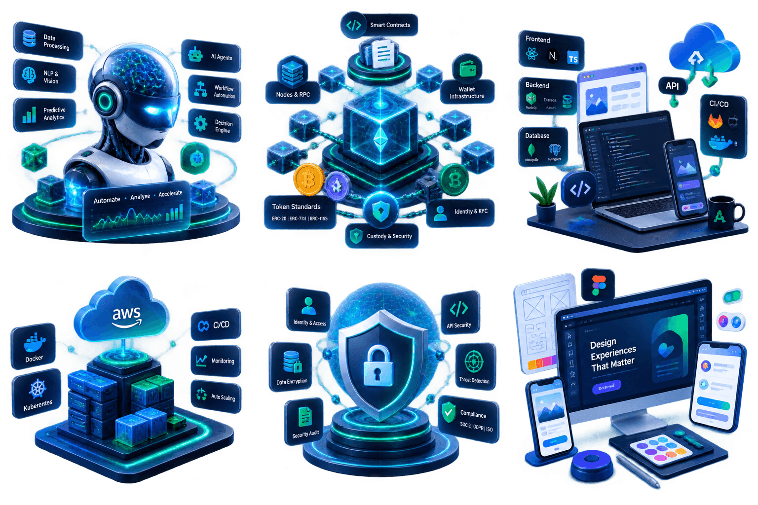Digital Product Design / UI UX illustration